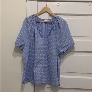 Gap Short Sleeve Blouse
